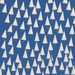 White arrows moving up against a blue background in a paper cutout style
