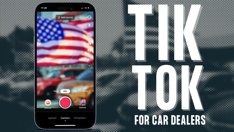 A header image for the blog post The Ultimate Guide to TikTok for Car Dealerships in 2023 from GL Digital Automotive Marketing