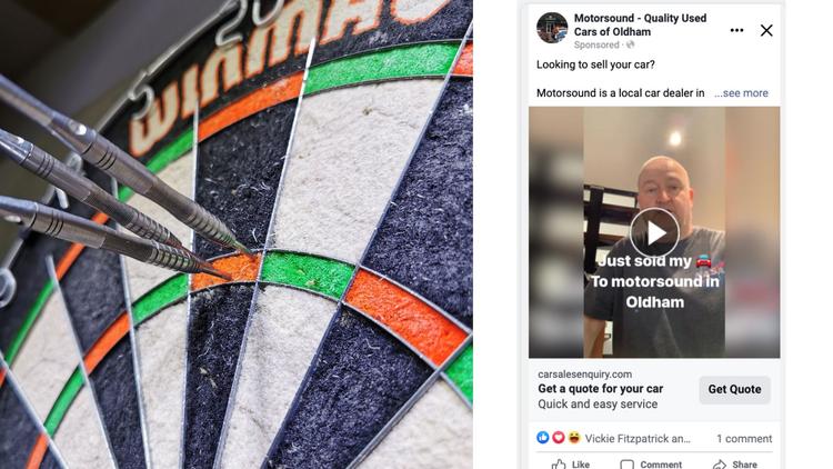 A header image for the blog post Facebook Ads Retargeting for Car Dealerships 2023 Guide: Converting Interest into Sales from GL Digital Automotive Marketing