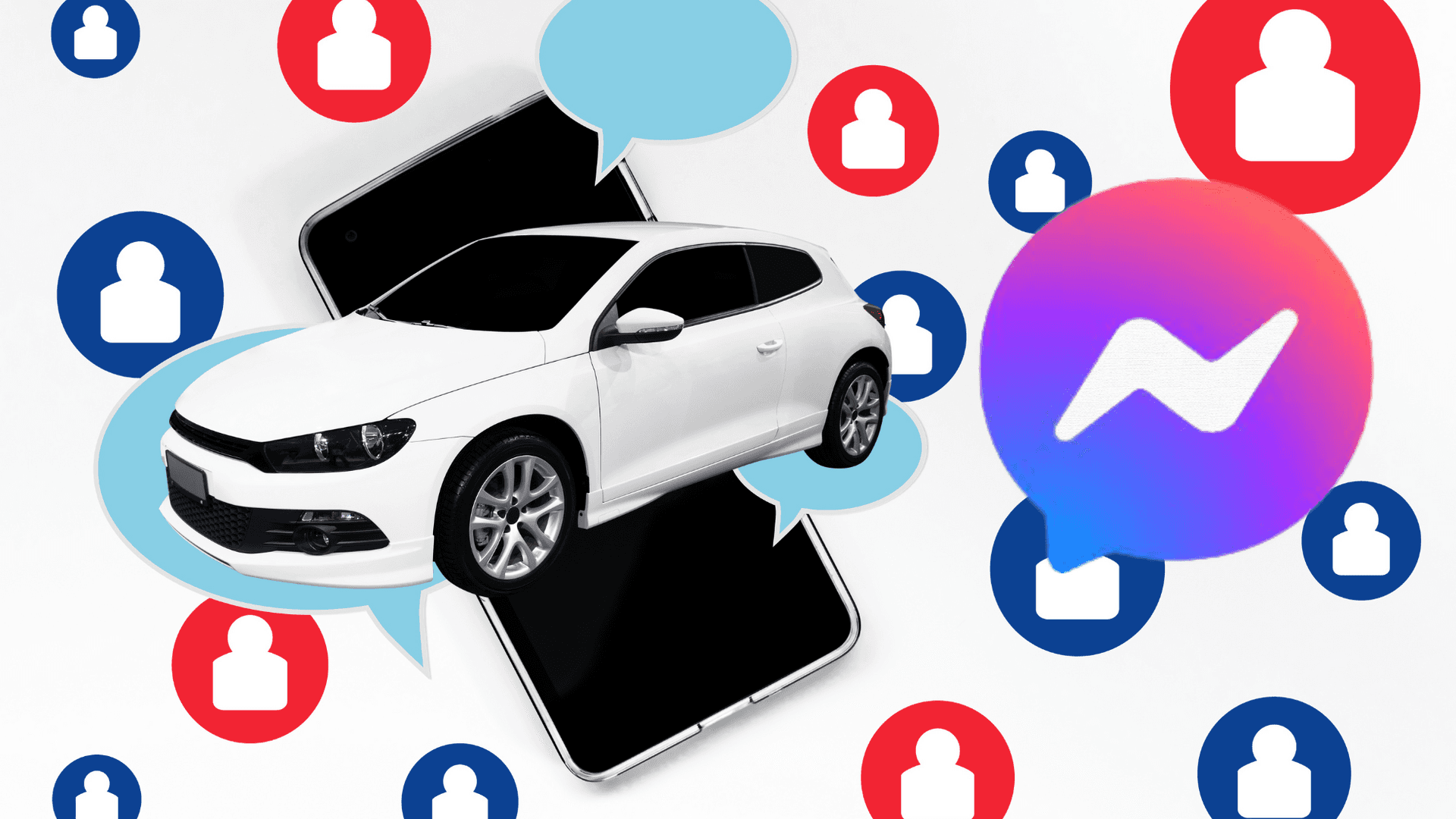 A header image for the blog post Facebook Messenger Guide for Car Dealers 2023: Maximizing Engagement and Sales from GL Digital Automotive Marketing